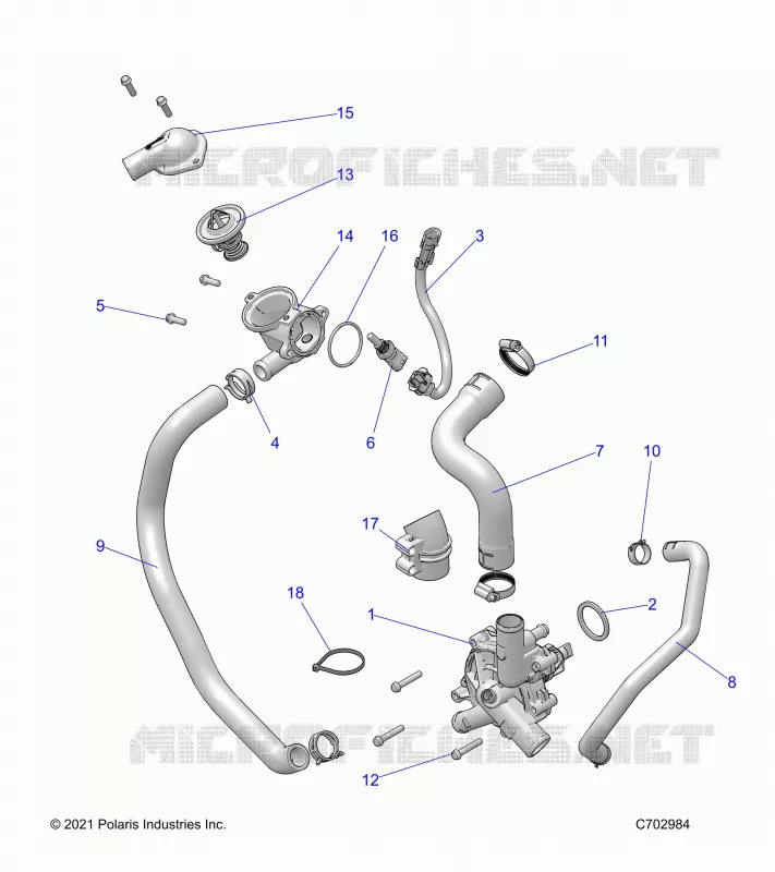 MOTOR, WATERPUMP AND BYPASS
