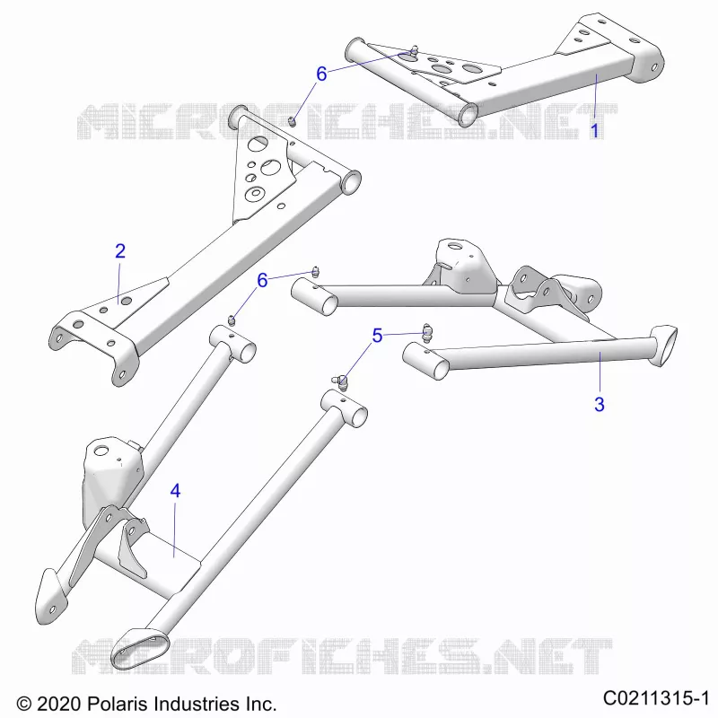 SUSPENSION TRASERA CONTROL ARMS