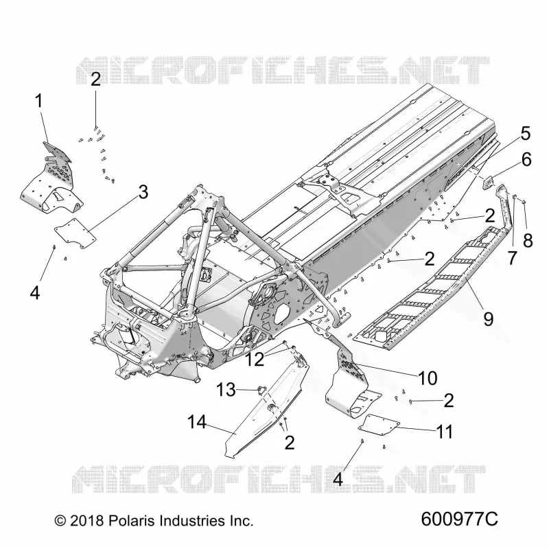 CHASSIS, PROTECCIÃ³N DEL EMBRAGUE/FOOTRESTS/RUNNING BOARDS