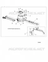 BRAKES, FRONT BRAKE LEVER AND CILINDRO MAESTRO
