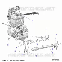 MOTOR, MOUNTING & LONG BLOCK