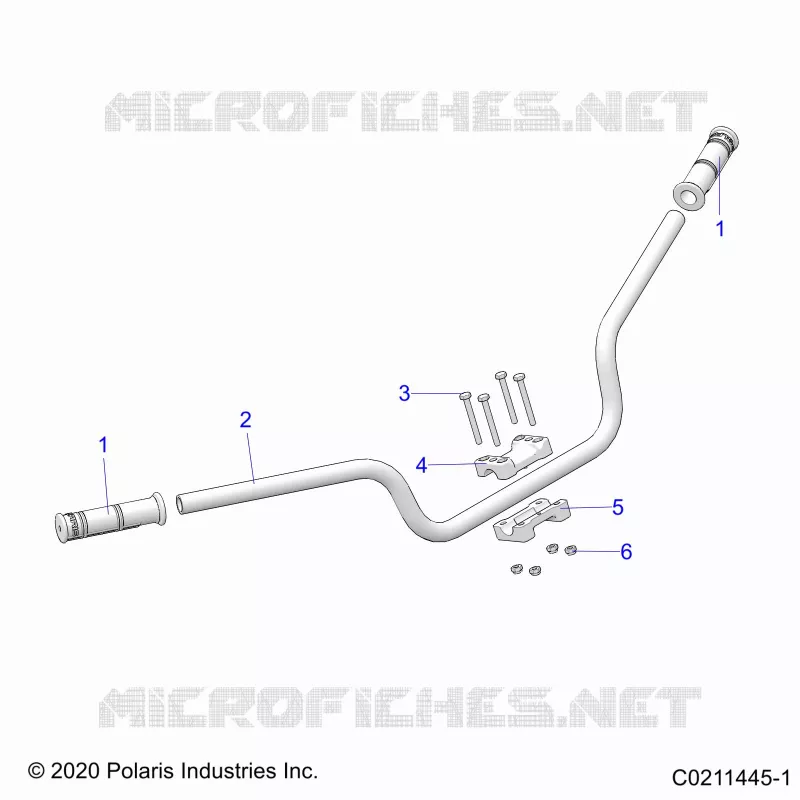 GOBIERNO, HANDLEBAR- A22SXD95A9 (C0211445-1)