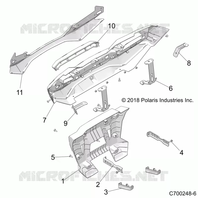 CARROCERÍA POSTERIOR BUMPER