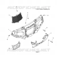 BODY, FRONT PARACHOQUES AND MOUNTING