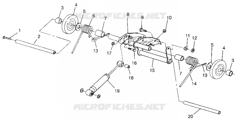 TRASERO ARM PAR TRAN SPORT 0960143 and EURO TRAN SPORT E960143 (4932273227B013)