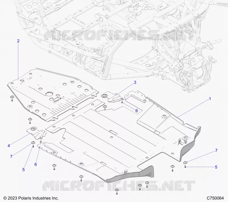 CHASSIS, ESQUÃD PLATES
