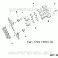 FRENO TRASERO CALIPER