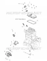 ENGINE, THROTTLE BODY AND TAPA DE LA VÃLVULA
