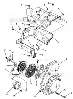 VENTILADOR CAJA   ARRANQUE DE RETROCESO WIDETRAK GT 0962061 and EUROPEAN WIDETRAK G (4931623162C011)