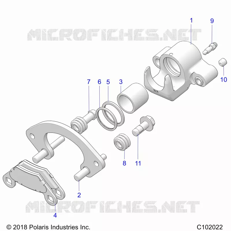 FRENO TRASERO CALIPER