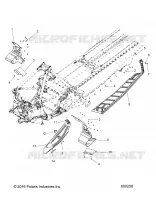 CHASSIS, PROTECCIÓN DEL EMBRAGUE AND FOOTRESTS