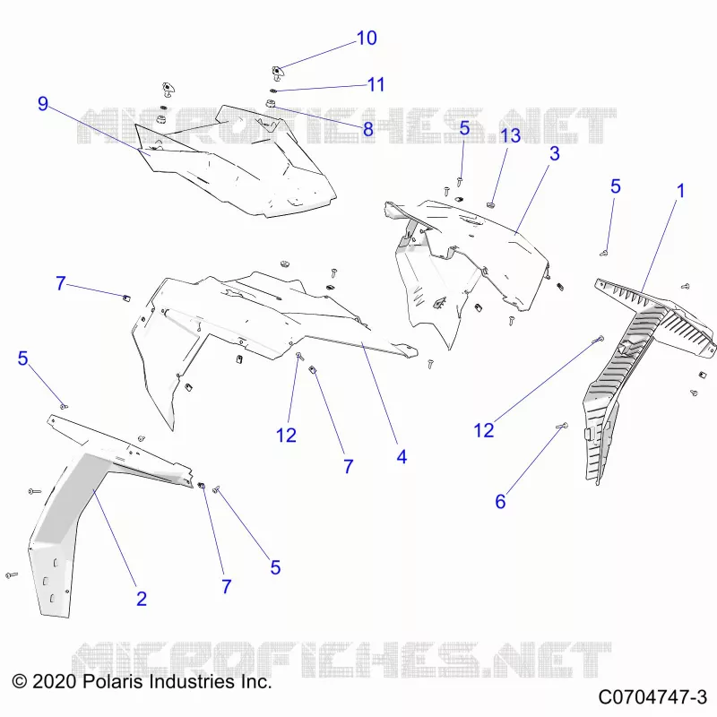 CAPUCHA AND FRONT BODY WORK -Z22ASK99A4/B4/ASV99A4 (C0704747-3)