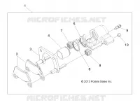 BRAKES, PINZA FRENO TRASEIRA