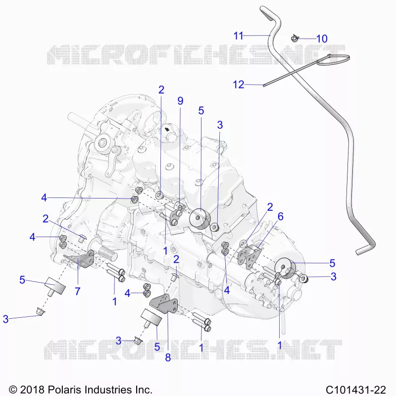 ENGINE, MOUNTING AND TRANSMISIÃ“N MOUNTING