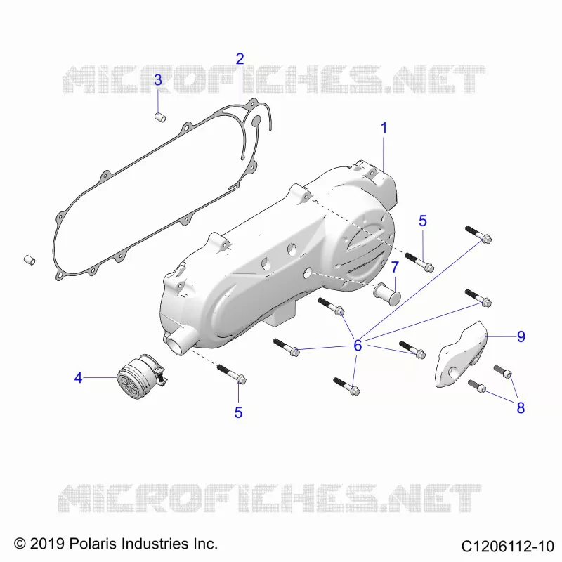 TREN, CLUTCH COVER AND DUCTING