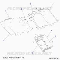 PISO PANELS, REAR