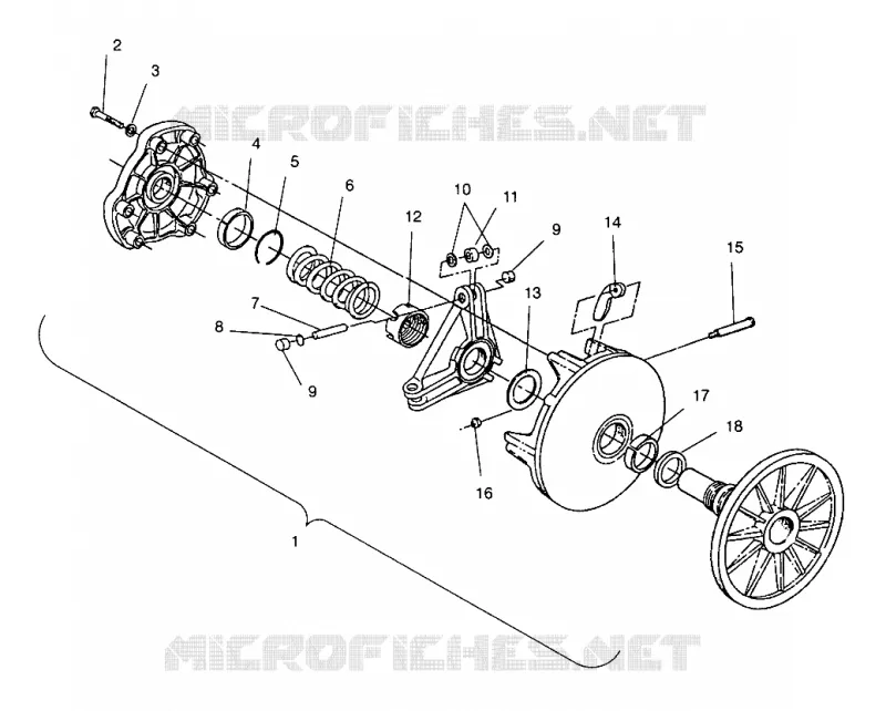 Embrague ASSEMBLY XLT 0940767, XLT SP 0940667   XLT SKS 0940567 (4925022502025A)