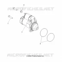 MOTOR, STARTING SYSTEM