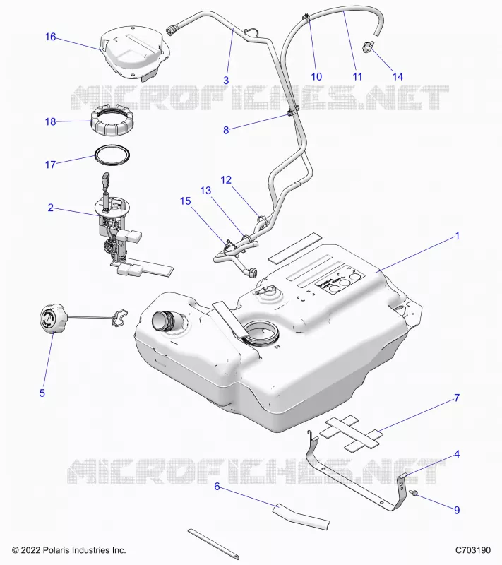 SISTEMA DE COMBUSTIBLE, FUEL TANK