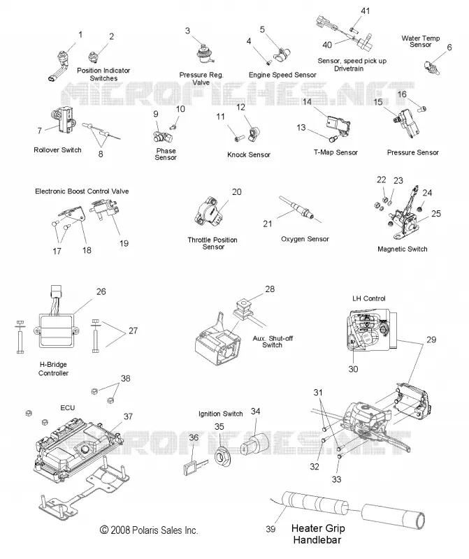 SENSORES, SWITCHES and COMPONENTS