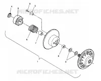 ACCIONADO DE EMBRAGUE ASSEMBLY TRAIL DELUXE/0930243 (4923222322028A)