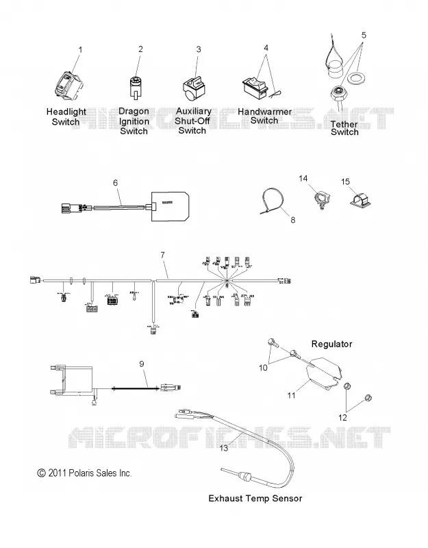 INTERRUPTORES and COMPONENTS