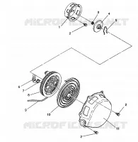 ARRANQUE DE RETROCESO ASSEMBLY STARLITE GT / 0933127 (4923232323041A)