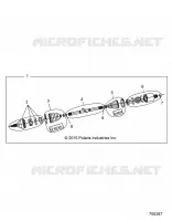 TREN, FRONT HALF SHAFT