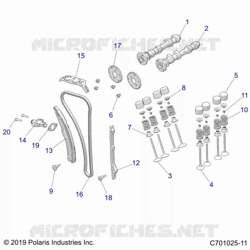 VÃLVULAS AND CAMSHAFTS