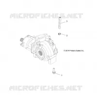 DRIVE TRAIN, MONTAJE DE ENGRANAJES, FRONT