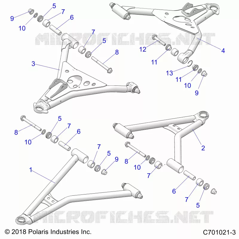 SUSPENSIÃ“N DELANTERA CONTROL ARMS