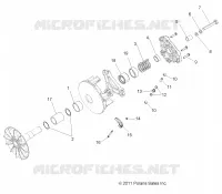 TREN, PRIMARY EMBRAGUE