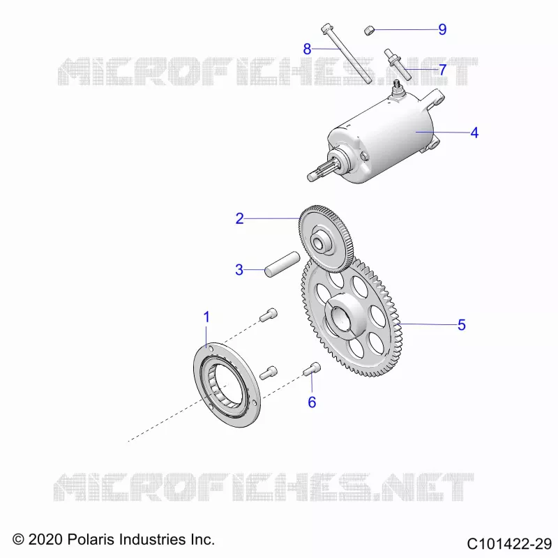 MOTOR DE ARRANQUE DRIVE