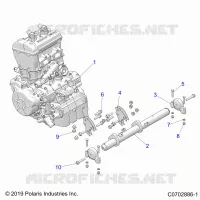 MOTOR, MOUNTING & LONG BLOCK