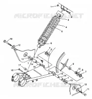 El balanceo del brazo y CHOQUE 6X6 250 W938727 (4924092409028A)