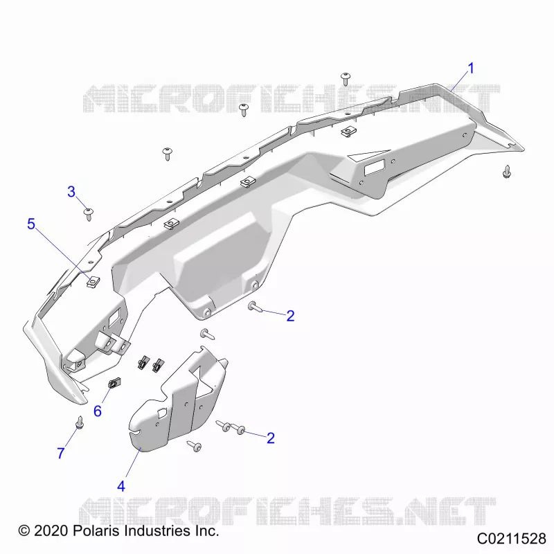 CARROCERÍA POSTERIOR BUMPER