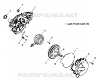 MOTOR, STATOR and VOLANTE