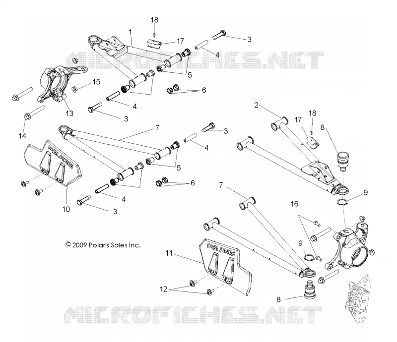 SUSPENSION DELANTERA CONTROL ARMS