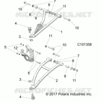 SUSPENSION DELANTERA A-ARMS