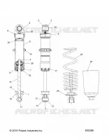 SUSPENSION, CHOQUE FRONTAL TRACK (7044404)