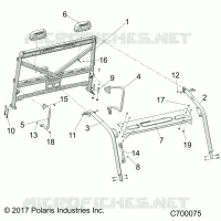 CHASSIS, CAB BASTIDOR