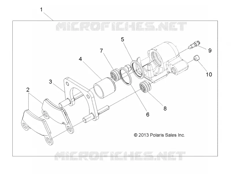 BRAKES, PINZA FRENO TRASEIRA