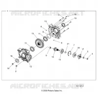 DRIVE TRAIN, CAJA DE CAMBIOS TRASERA INTERNALS