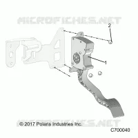 ENGINE, PEDAL DEL ACELERADOR