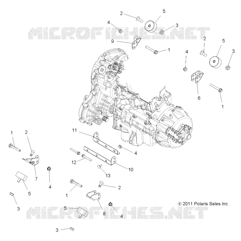 MOTOR, MOUNTING