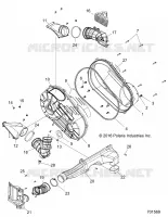 TREN, CLUTCH COVER