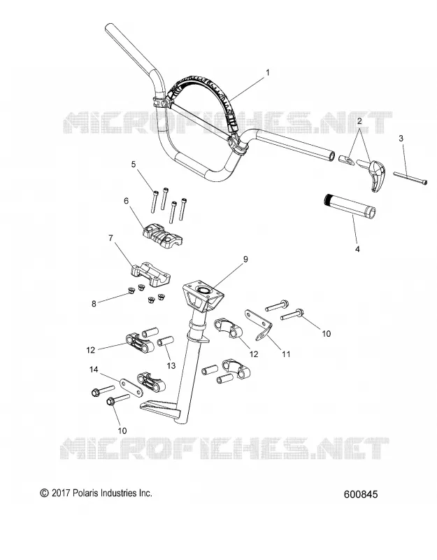 STEERING, MANILLAR MOUNTING