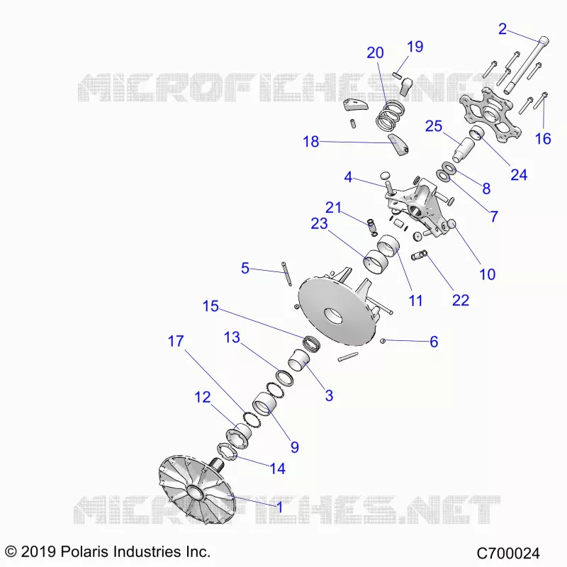 TREN, PRIMARY CLUTCH