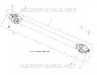 DRIVE TRAIN, DEL EJE DE PROPULSIÃN, FRONT