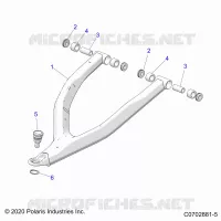 SUSPENSIÃ“N DELANTERA CONTROL ARMS UPPER